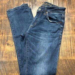 American Eagle Outfitters men’s Dark Blue Straight Leg Jeans